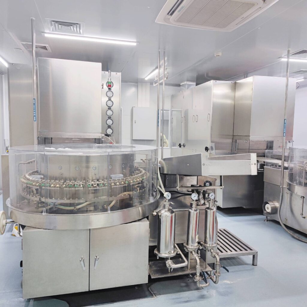 WBS Peptide aseptic production facility