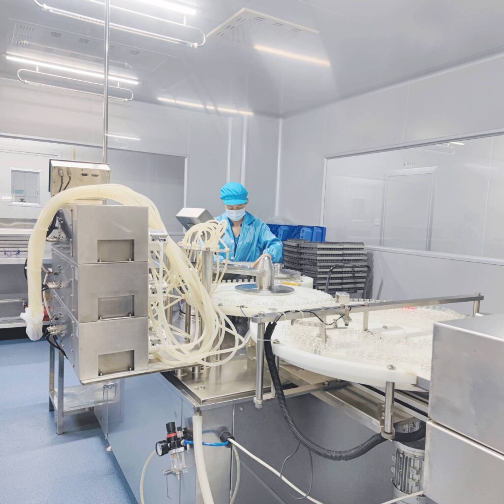 WBS Peptide aseptic production facility