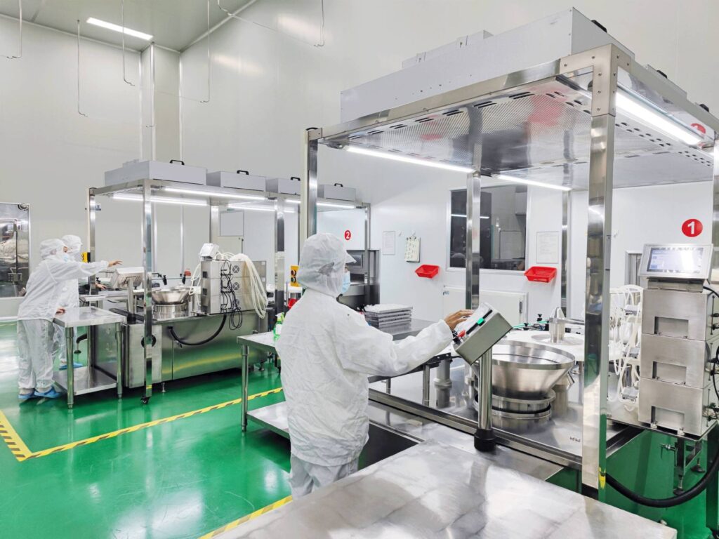 WBS Peptide aseptic production facility