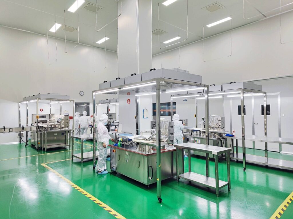 WBS Peptide aseptic production facility