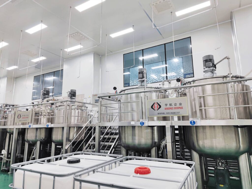 WBS Peptide aseptic production facility