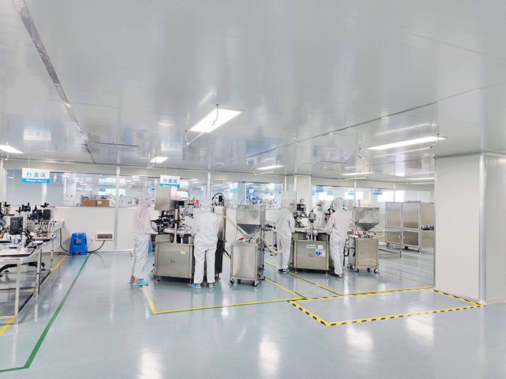 WBS Peptide aseptic production facility